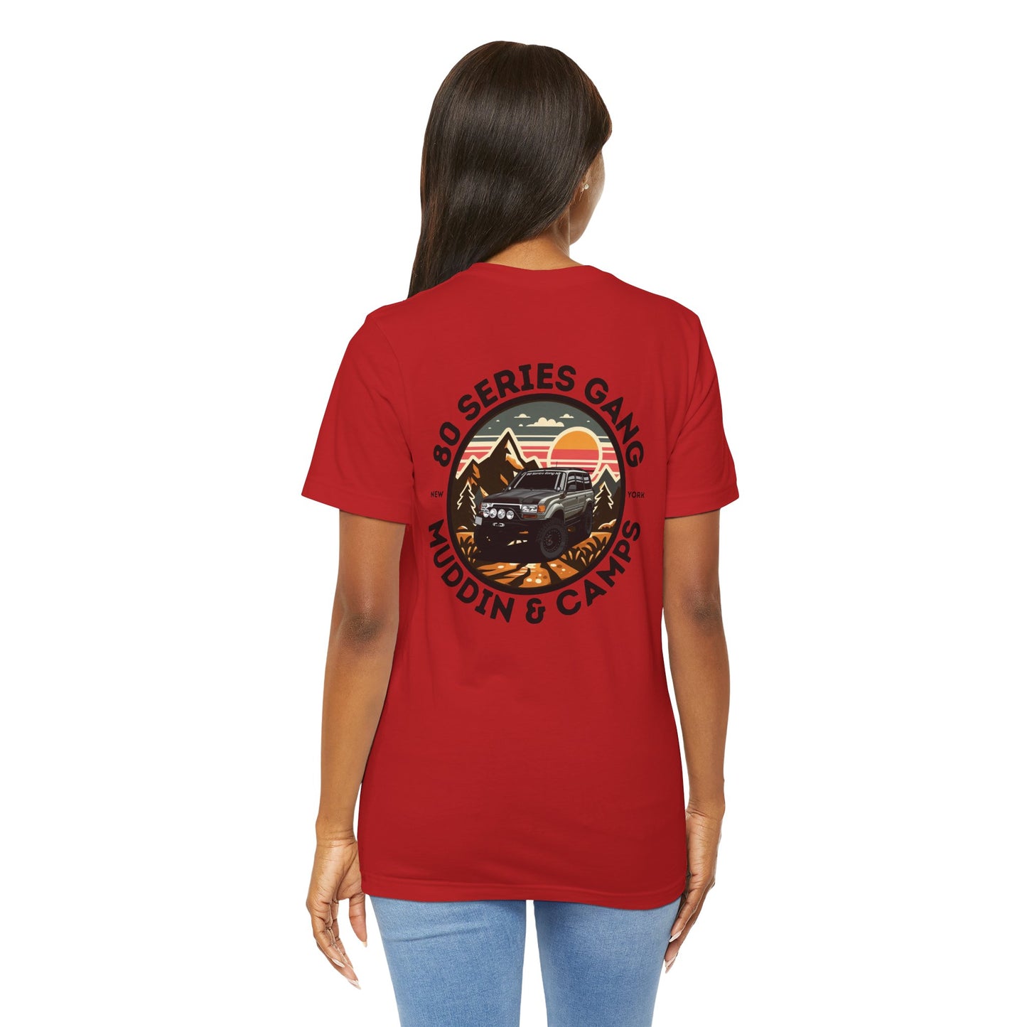 T-Shirt Toyota Land Cruiser 80 Series Adventure