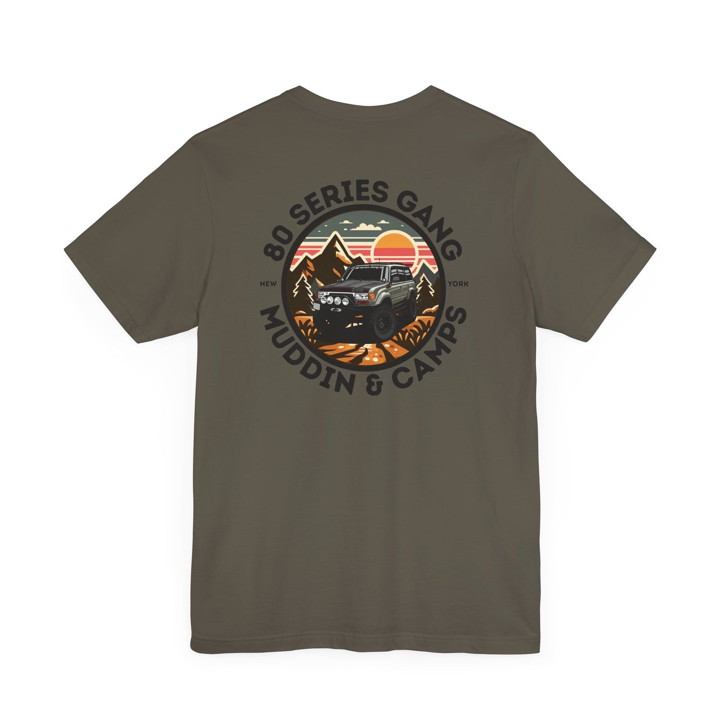 T-Shirt Toyota Land Cruiser 80 Series Adventure