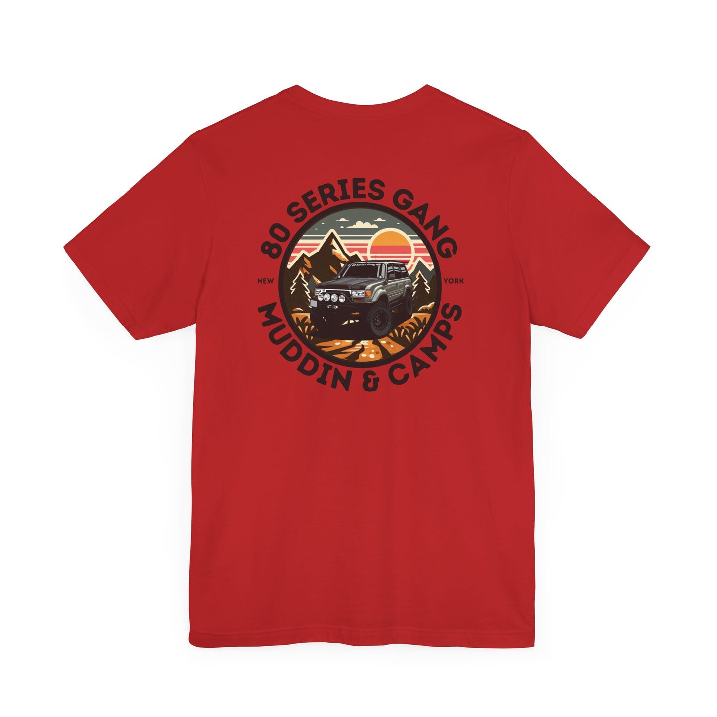T-Shirt Toyota Land Cruiser 80 Series Adventure