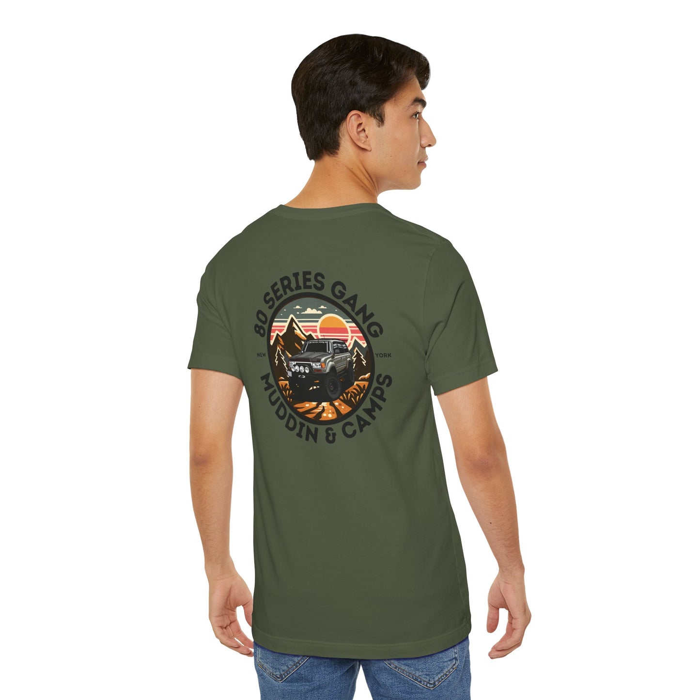 T-Shirt Toyota Land Cruiser 80 Series Adventure