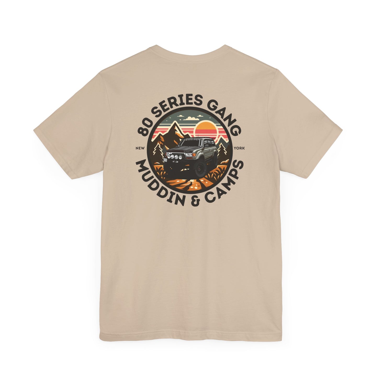 T-Shirt Toyota Land Cruiser 80 Series Adventure