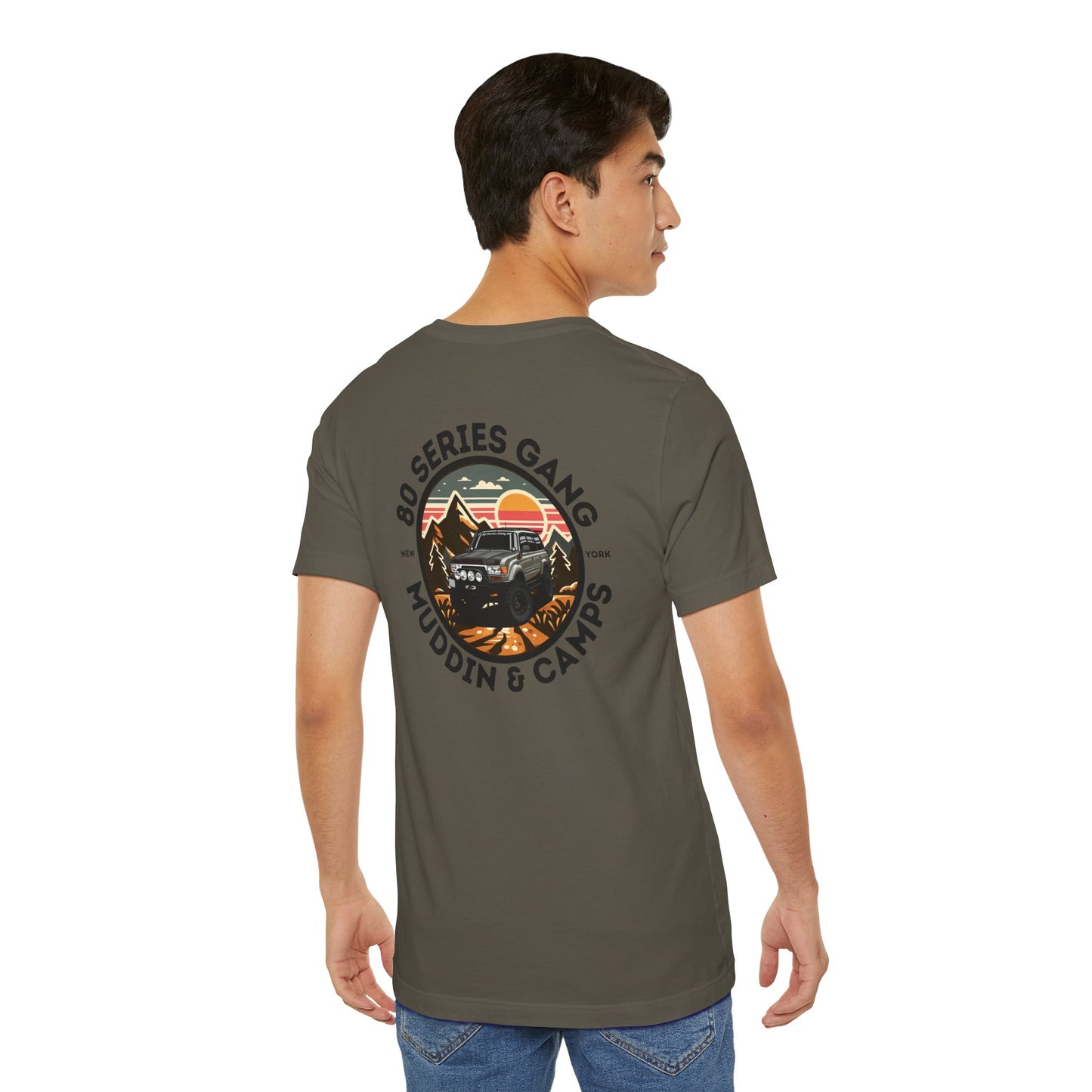 T-Shirt Toyota Land Cruiser 80 Series Adventure
