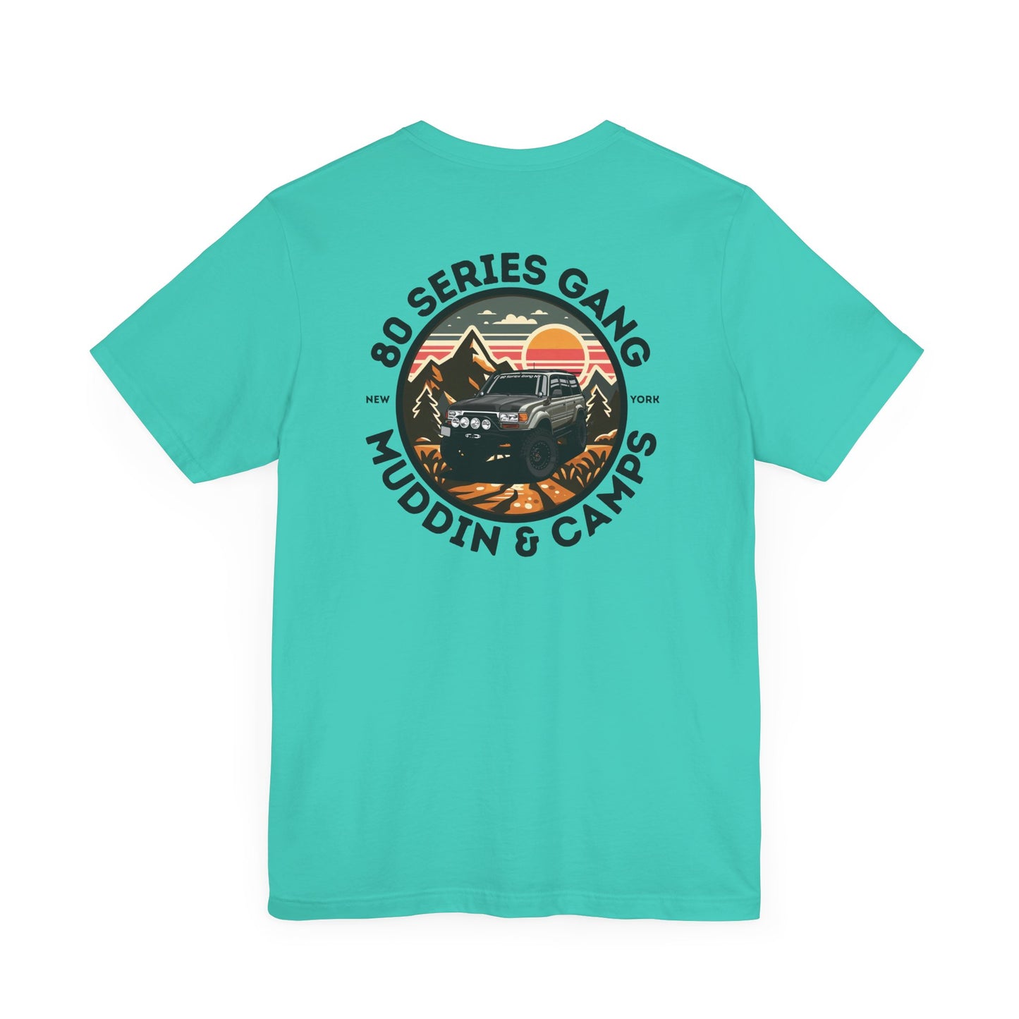 T-Shirt Toyota Land Cruiser 80 Series Adventure