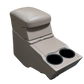 Custom Toyota Land Cruiser FJ80 Center Console – Padded Armrest & Dual Cup Holders (Gray, Beige, Taupe Options)